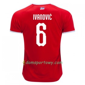 Koszulka Serbien Ivanovic 6 Domowe Koszulki Piłkarskie Mistrzostwa Świata 2018